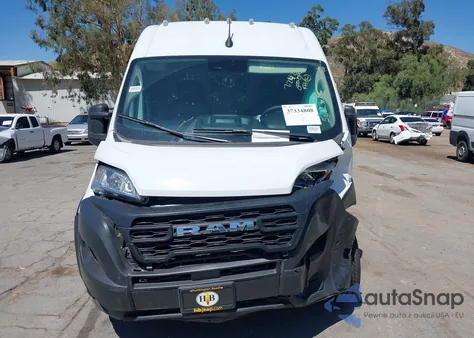 2023 Ram Promaster 2500 High Roof 159" Wb z USA, uszkodzony, nr VIN 3C6LRVDG6PE502379